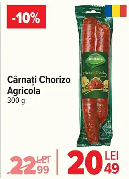 Carrefour Cârnaţi Chorizo Agricola Ofertă