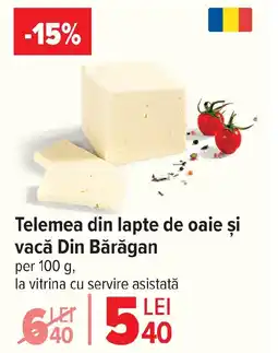 Carrefour Telemea din lapte de oaie şi vacă Din Bărăgan Ofertă