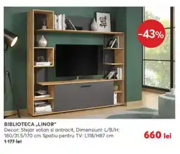 Mobila Videnov BIBLIOTECA „LINOR" Ofertă