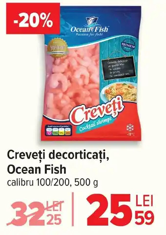 Carrefour Creveţi decorticați, Ocean Fish Ofertă