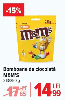 Carrefour Bomboane de ciocolată M&M'S Ofertă
