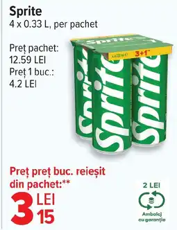 Carrefour Sprite Ofertă
