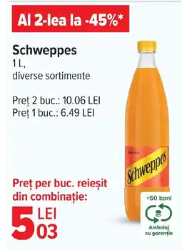 Carrefour Schweppes Ofertă