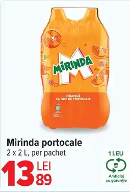 Carrefour Mirinda portocale Ofertă