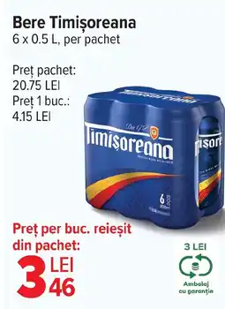 Carrefour Bere Timişoreana Ofertă