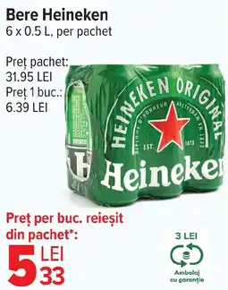 Carrefour Bere Heineken Ofertă