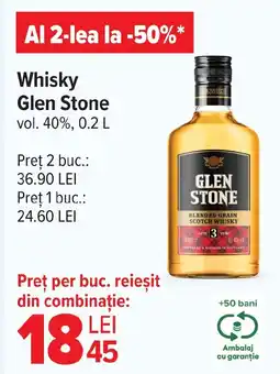 Carrefour Whisky Glen Stone Ofertă
