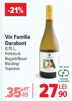 Carrefour Vin Familia Darabont Ofertă
