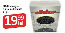 Supeco Măsline negre tip Gemlik vidate Ofertă