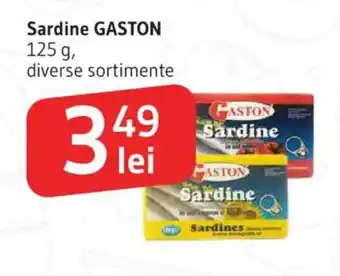 Supeco Sardine GASTON Ofertă