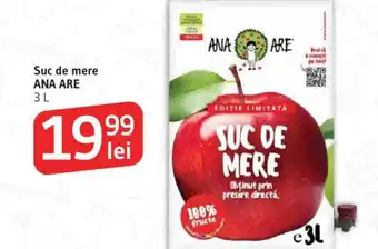Supeco Suc de mere ANA ARE Ofertă