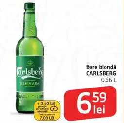 Supeco Bere blondǎ CARLSBERG Ofertă