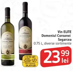 Supeco Vin ELITE Domeniul Coroanei Segarcea Ofertă