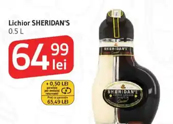 Supeco Lichior SHERIDAN'S Ofertă