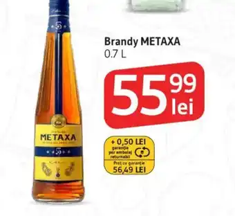 Supeco Brandy METAXA Ofertă