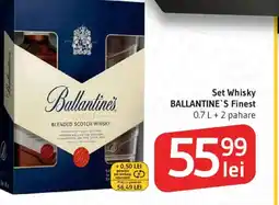 Supeco Set Whisky BALLANTINE'S Finest Ofertă