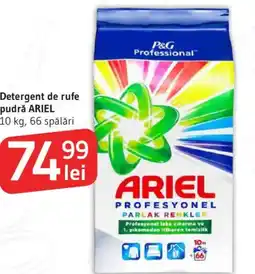 Supeco Detergent de rufe pudră ARIEL Ofertă