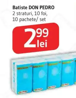 Supeco Batiste DON PEDRO Ofertă