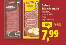 Lidl Dulano Salam în crustă Ofertă