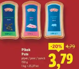 Lidl Pikok Pate Ofertă