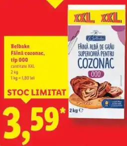 Lidl Belbake Făină cozonac, tip 000 Ofertă