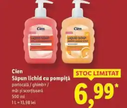 Lidl Cien Săpun lichid cu pompiţă Ofertă