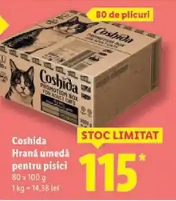 Lidl Coshida Hrană umedă pentru pisici Ofertă