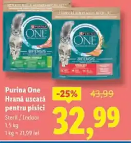Lidl Purina One Hrană uscată pentru pisici Ofertă