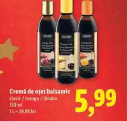Lidl Cremă de oţet balsamic Ofertă