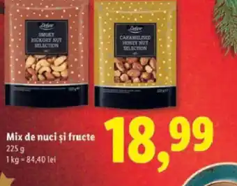 Lidl Deluxe Mix de nuci şi fructe Ofertă