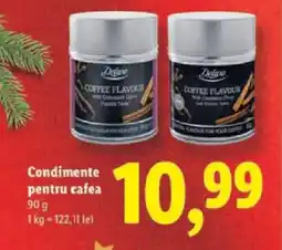 Lidl Deluxe Condimente pentru cafea Ofertă