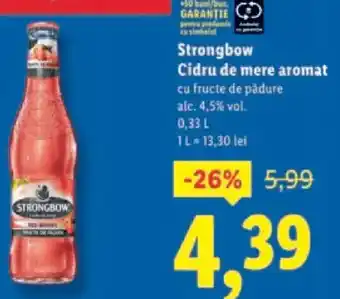 Lidl Strongbow Cidru de mere aromat Ofertă