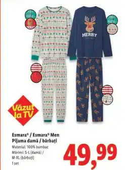 Lidl Esmara/Esmara® Men Pijama damă / bărbați Ofertă