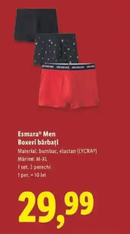 Lidl Esmara® Men Boxeri bărbați Ofertă