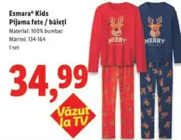 Lidl Esmara® Kids Pijama fete/băieţi Ofertă