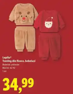 Lidl Lupilu Trening din fleece, bebeluşi Ofertă