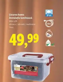Lidl Livarno home Instalație luminoasă Ofertă