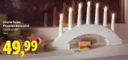 Lidl Livarno home Piramidă decorativă Ofertă