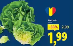 Lidl Salată verde Ofertă