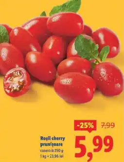 Lidl Roşii cherry prunişoare Ofertă