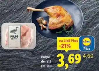 Lidl Pulpe de rață Ofertă