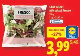 Lidl Chef Select Mix salatǎ Fresco Ofertă