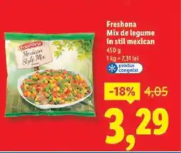Lidl Freshona Mix de legume in stil mexican Ofertă