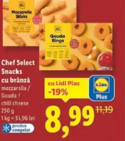 Lidl Chef Select Snacks cu brânză Ofertă