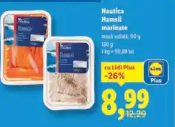 Lidl Nautica Hamsii marinate Ofertă
