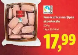 Lidl Fursecuri cu marțipan și portocale Ofertă