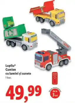 Lidl Lupilu Camion cu lumini şi sunete Ofertă
