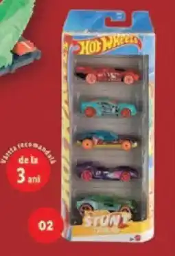 Lidl Hot Wheel Maşinuţe scara 1:64, 5 bucăți, 1 set Ofertă