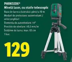 Lidl PARKSIDE Nivelă laser, cu stativ telescopic Ofertă