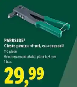 Lidl PARKSIDE Cleşte pentru nituri, cu accesorii Ofertă